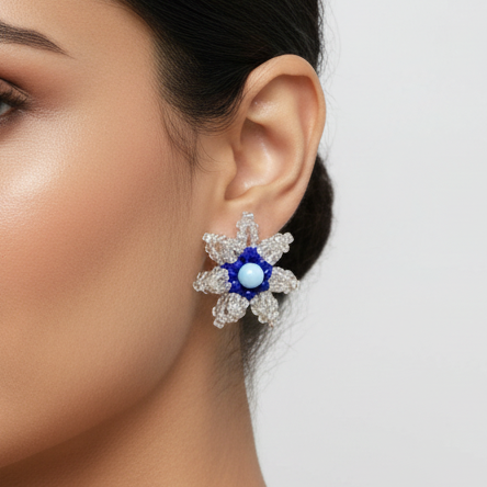 Silver Evil Eye Starburst