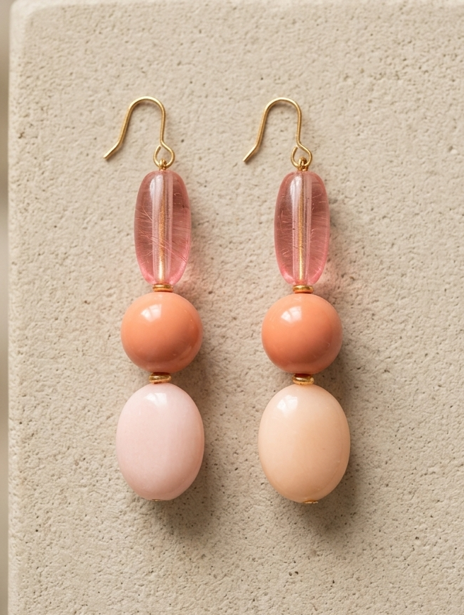 Pink& Peach Pop Drops