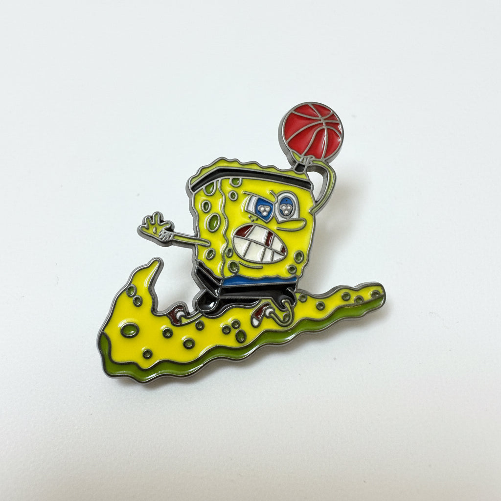 SpongeBob basketball hoop game pin nike