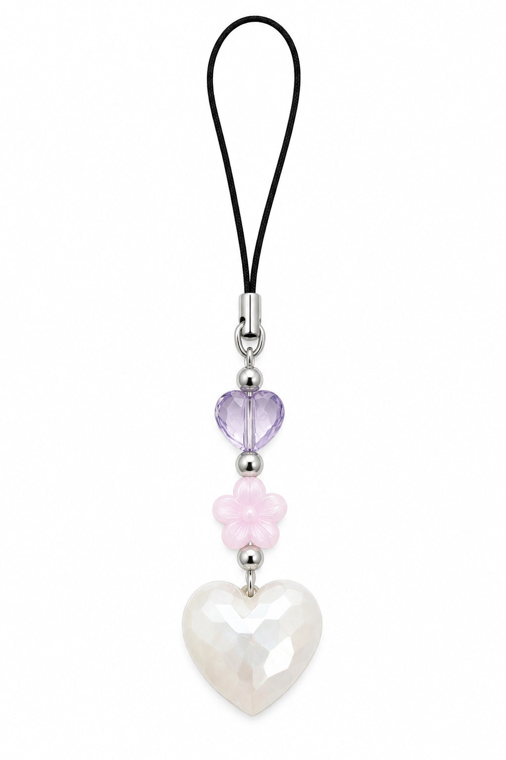 Big Heart phone charm