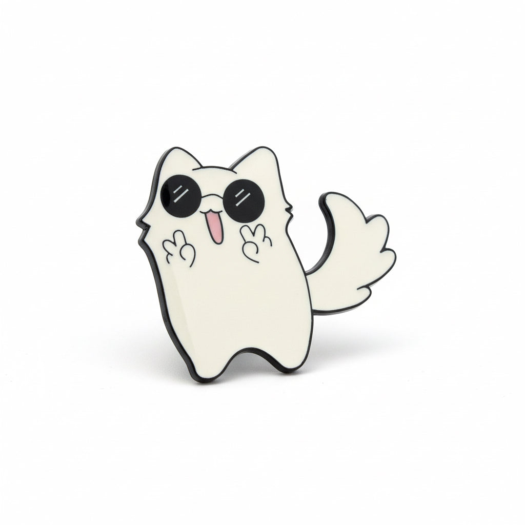 Peace fun kitty