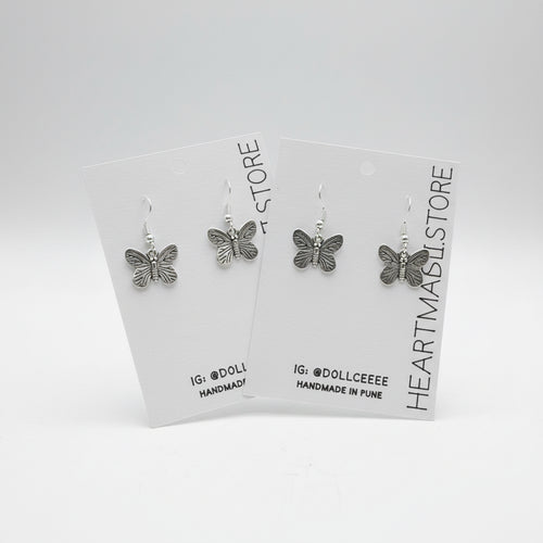 Butterfly fly away silver