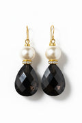 Midnight Pearls Earrings