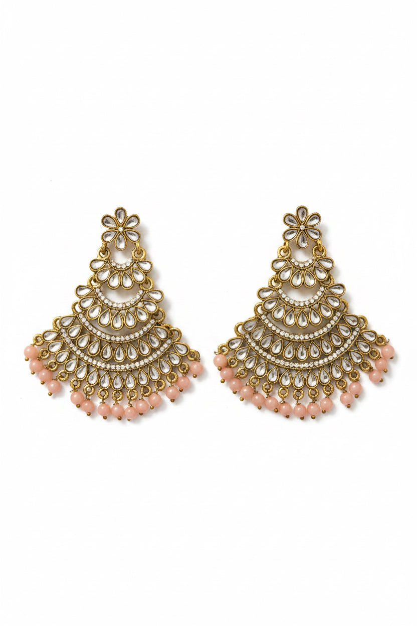 Traditional Baby Pink earrings
