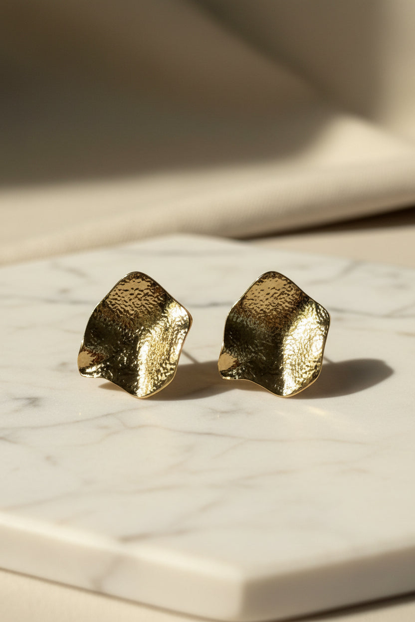 Golden Poise Earrings