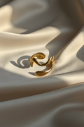 Wave Anti Tarnish Ring