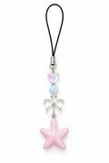 Pink Starfish wish phone charm