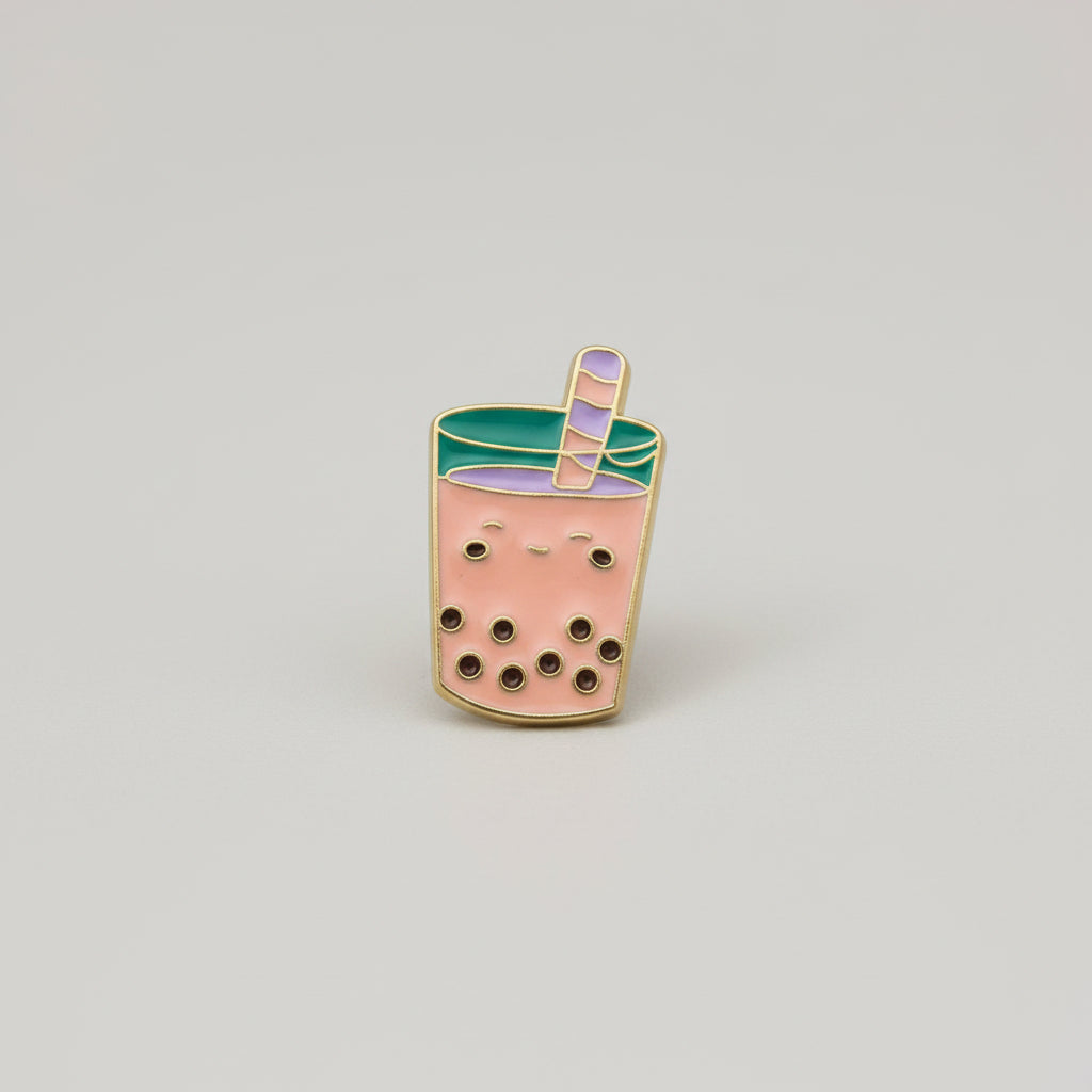 Boba Tea Pin