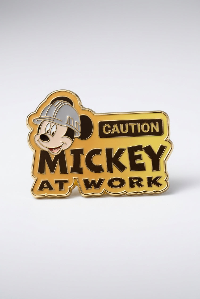 Mickey at work Collectable Pin