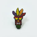 Tribal Mask with Feather