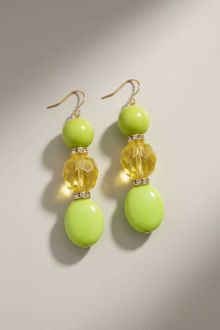 Macha Pop Drops (with crystal detailing)
