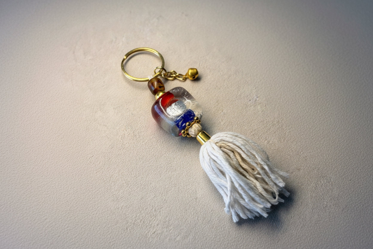 Pepsi Natural Stone Keychain