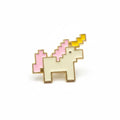 Pixel unicorn pin