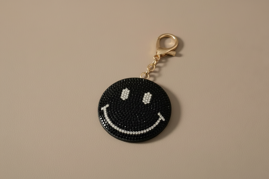 Bedazzled Smiley (black)
