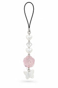 Little white Butterfly phone charm