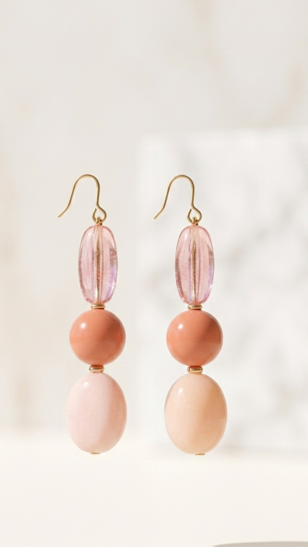 Pink& Peach Pop Drops