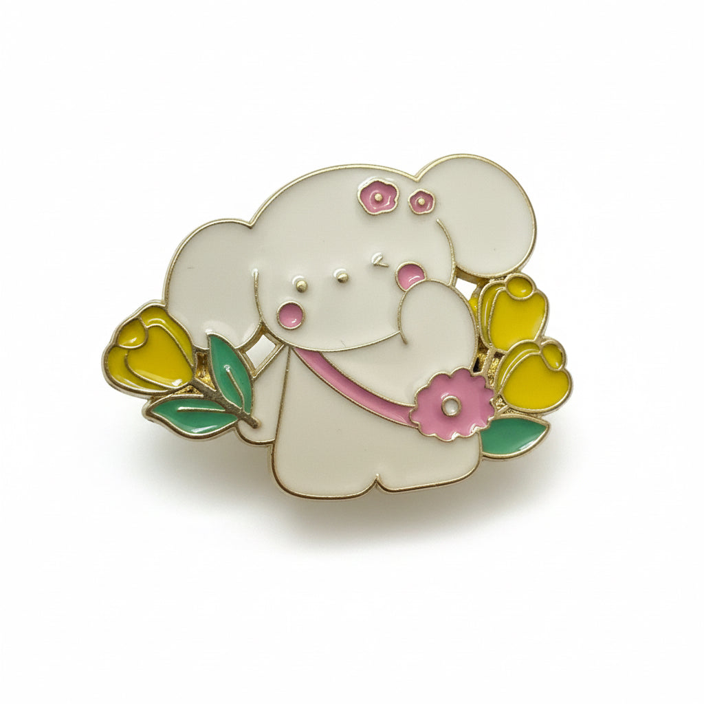 Cute flower girl bunny kawai