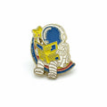 Astronaut getting the T