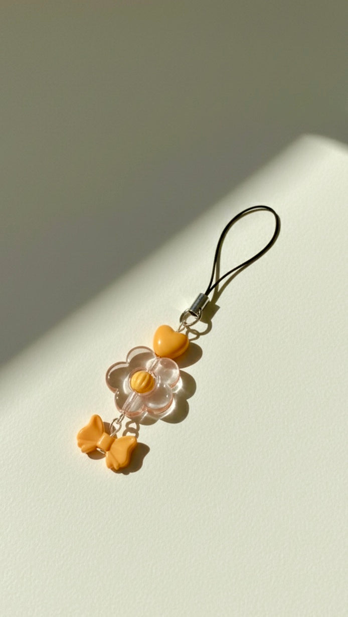 Sunpetal Glow Phone Charm