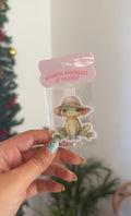 Froggy in a hat Magnetic Bookmark