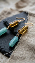Haze Twinfall Glass earrings