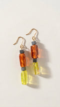 Sunshine Twinfall Glass earrings