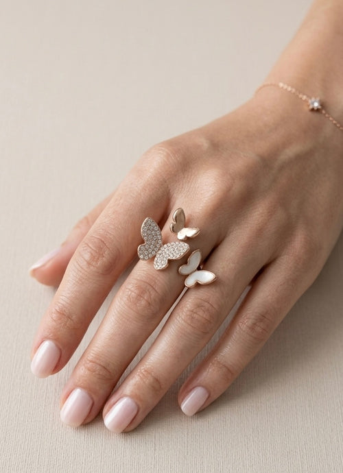 Butterfly fly away Ring