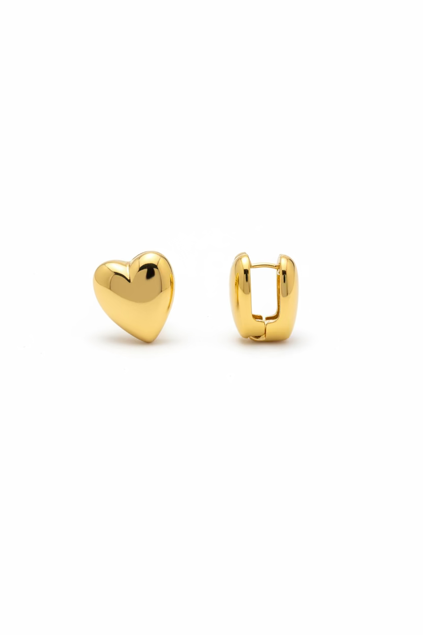Sweetheart Gold Studs