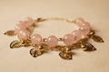 Lilac layered bracelet