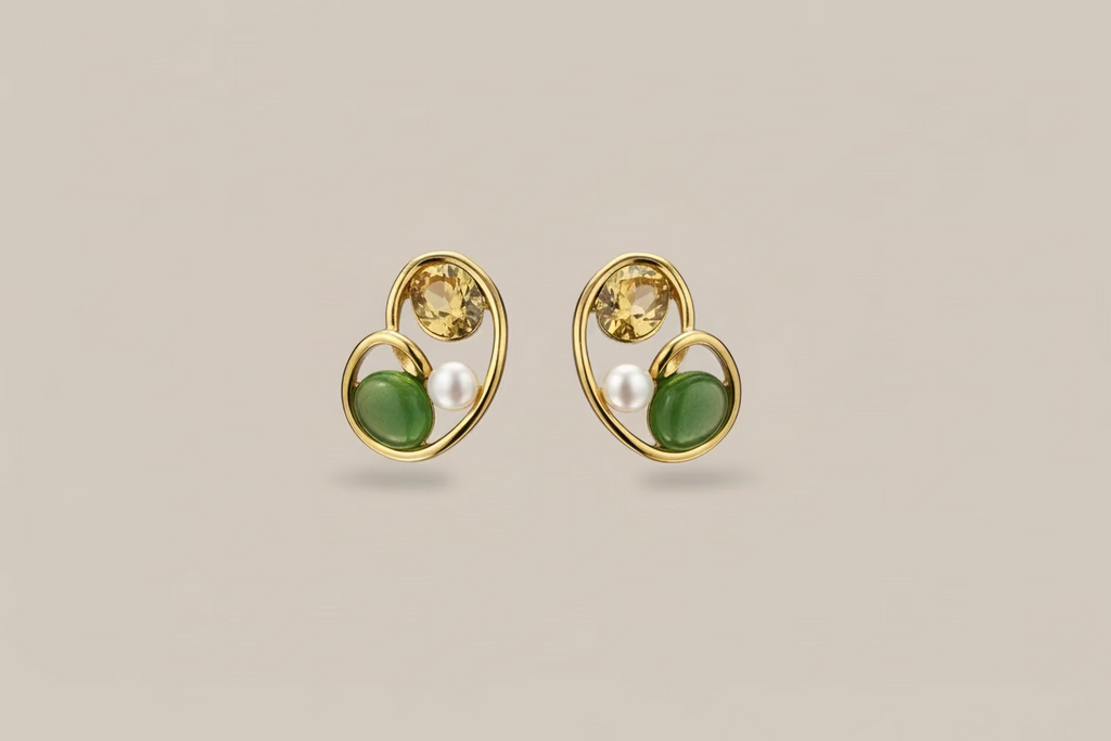 Verdant Luxe Earrings