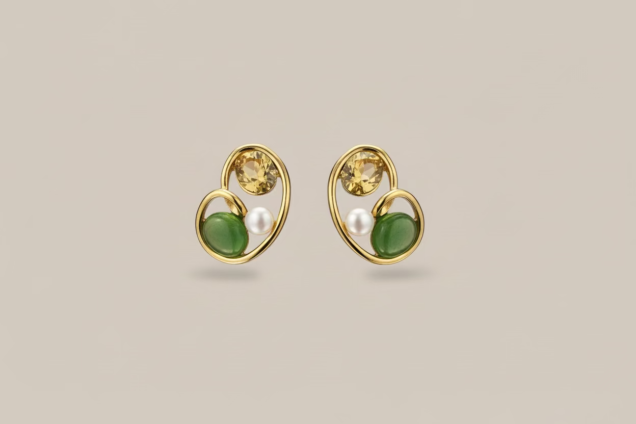 Verdant Luxe Earrings
