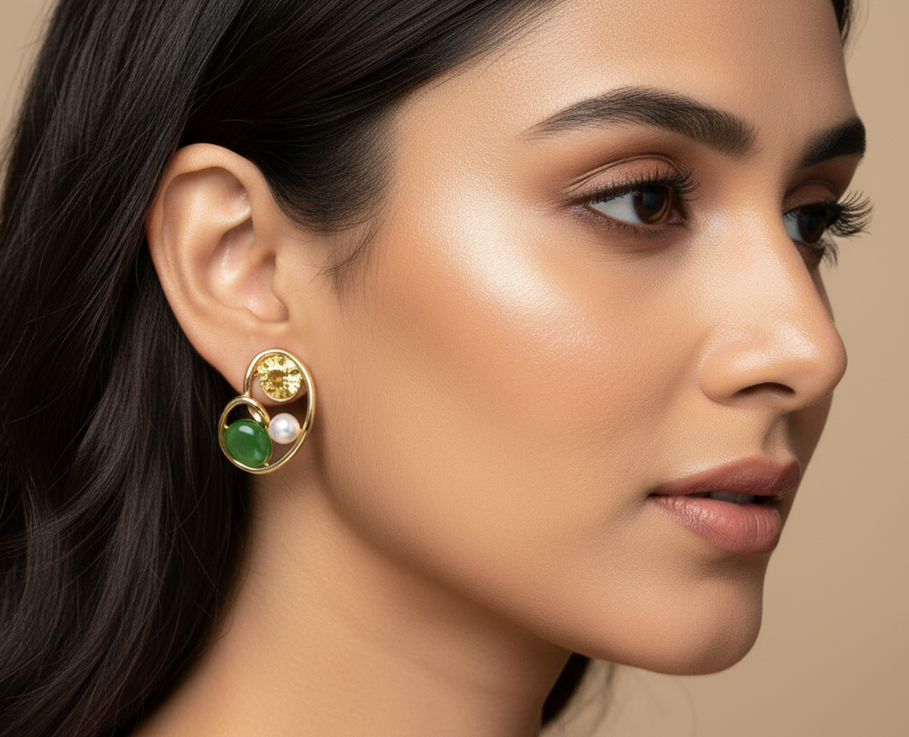 Verdant Luxe Earrings
