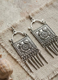 Antique Peacock Danglers