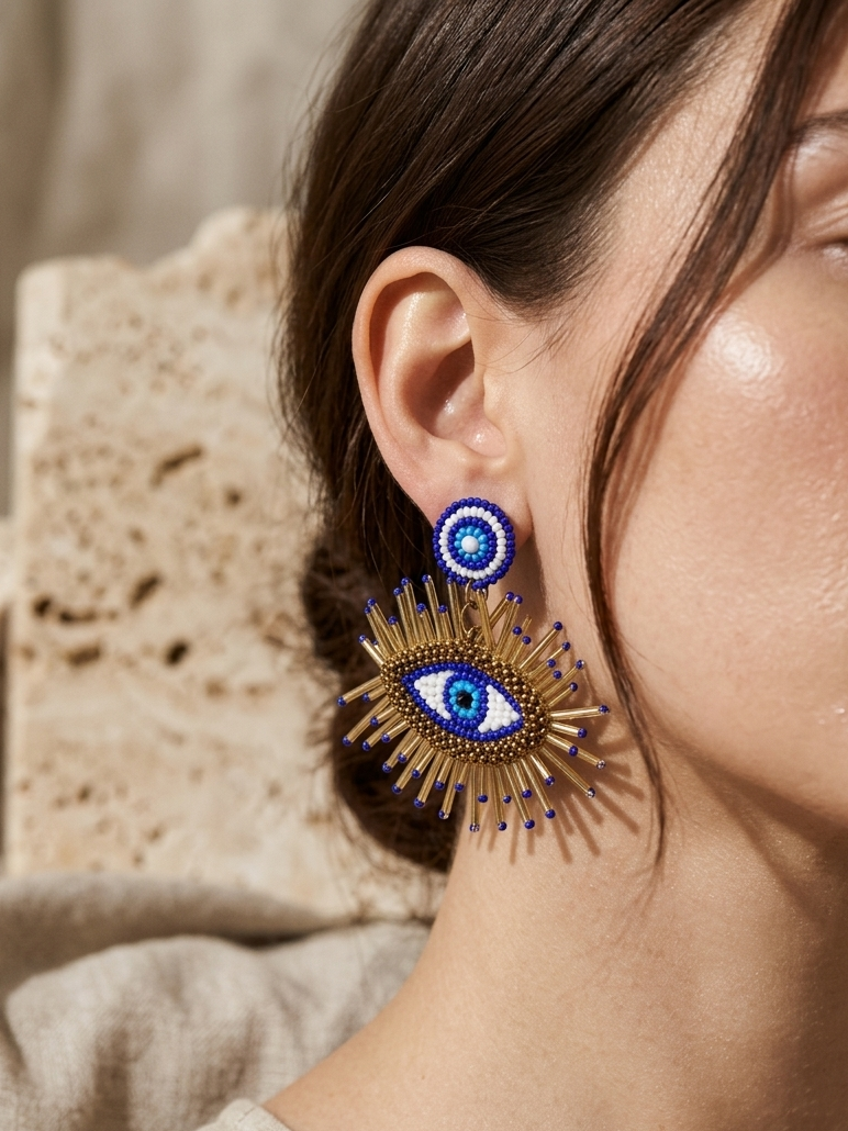 Nazar Earrings 🧿✨